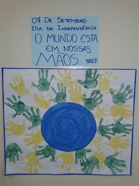 Desfile de 7 de setembro todo ano é só os tanque, avião cavalaria e os caralho a 4 e ninguém fala nada. A ARTE DE EDUCAR E ENCANTAR : Atividade coletiva 7 de setembro