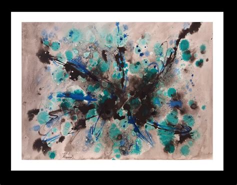 Joan Josep Tharrats I Vidal Constellations Original Abstract Acrylic