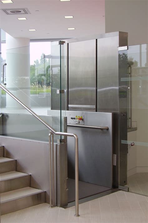 Glass Vertical Wheelchair Lift Elevators Nationwide Lifts