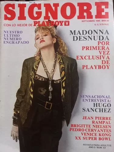 Madonna Desnuda Signore Playboy M Xico Septiembre En Venta En Iztapalapa Distrito Federal