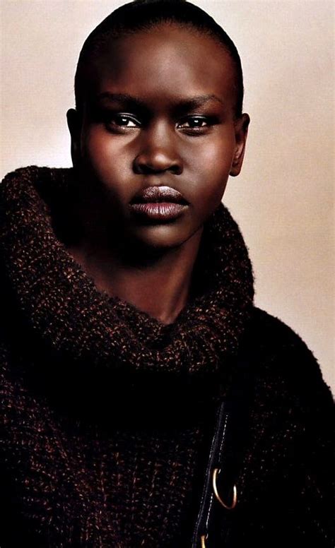 alek wek from sudanese refugee to international supermodel designer fashion model and human