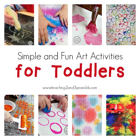 Simple Art For Toddlers
