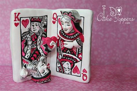 King And Queen Of Hearts Heart Wedding Cakes Heart Wedding Cake