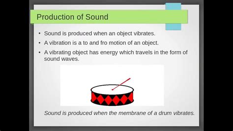 Production Of Sound Class Ix Youtube