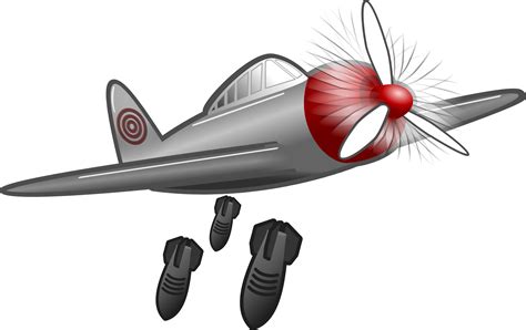 Clipart Airplane Bomber Clipart Airplane Bomber Transparent Free For