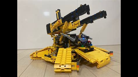Lego Siege Tank 42131 Cat C Model Youtube