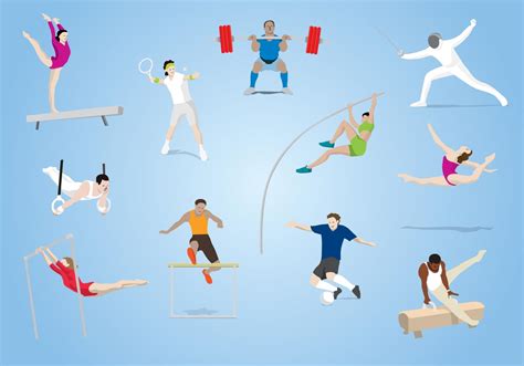 Olympic Sports Vector Download Free Vector Art Stock Graphics And Images