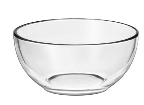 Large Clear Glass Serving Bowl A Place Setting