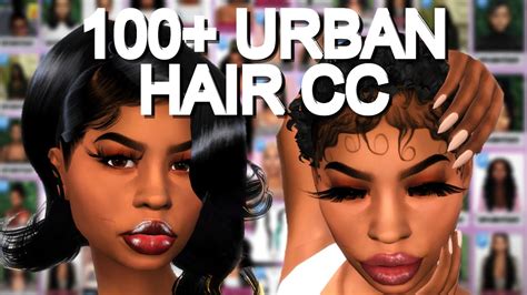 100 Urban Female Hair Cc Folder Download Part 2 The