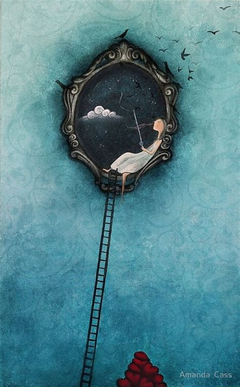 Love Is The Catch Of The Day By Amanda Cass Art Amanda Surealism Art