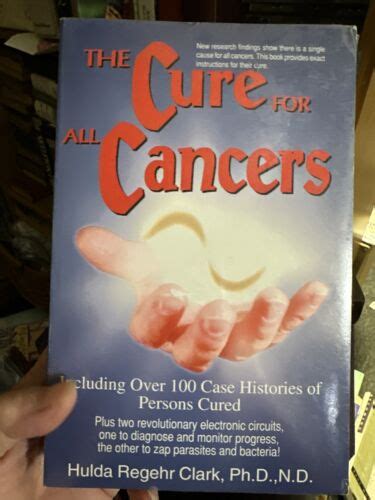 The Cure For All Cancers Hulda Clark Paperback 1999 Factory Sealed