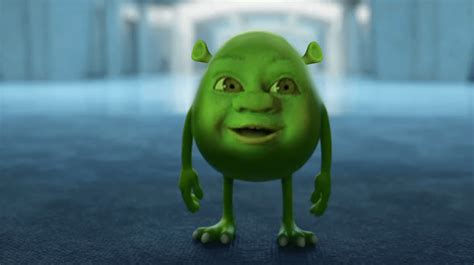 Blursed Shrek Wazowski Baby Edition Rblursedimages