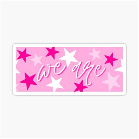We Are Stars Sticker By Maddiefish Redbubble