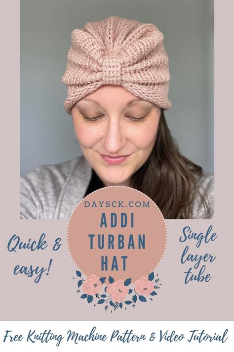 Addi Turban Hat — Days Crochet And Knit
