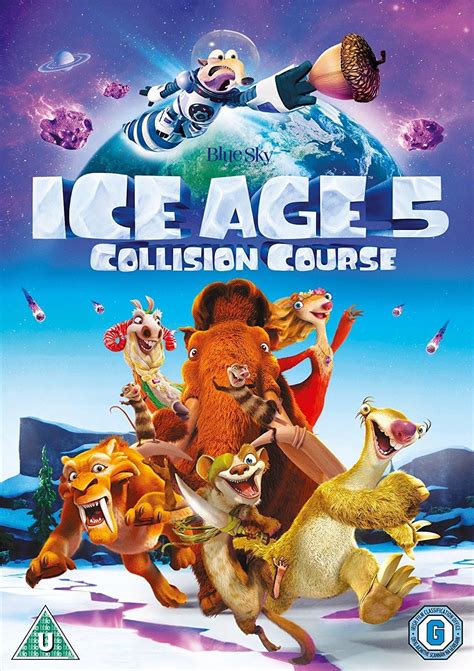 Ice Age Collision Course Blu Ray Cover Labels Dvd Covers Hot Sex Picture