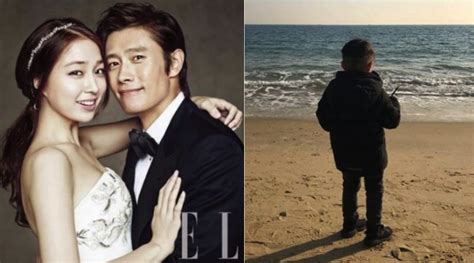 Lee Byung Hun X Lee Min Jung The Face Of Their Son Was Exposed