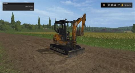 Mini Nomad Excavator Fs17 Mod Mod For Landwirtschafts Simulator 17