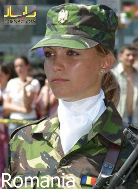 خوش چهره ترین زنان نظامی دنیا تصاویر