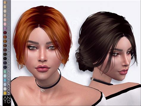 Sims 4 Cc Hair Bun Sims 4 Cc Buns Hairstyle Gallery Maddison Brown