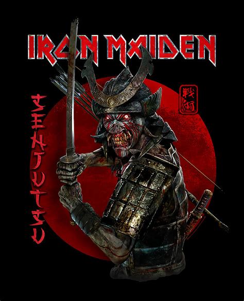 Iron Maiden Senjutsu Digital Art By Hubert Psoto Pixels