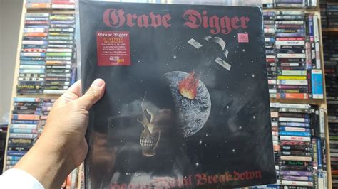 Grave Digger Heavy Metal Breakdown Vinyl Photo Metal Kingdom