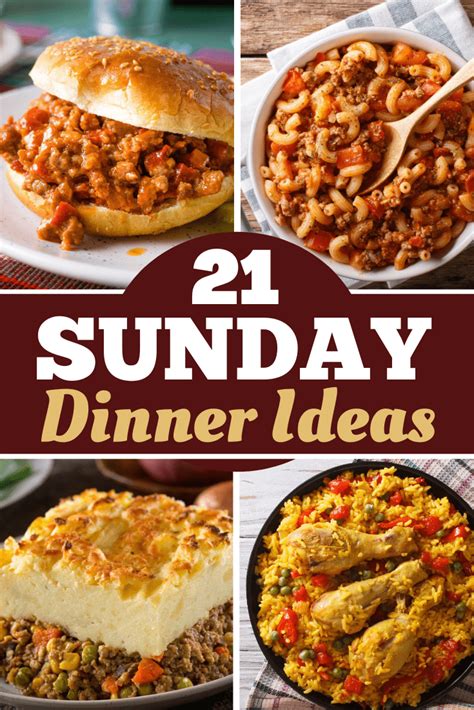 50 Sunday Dinner Ideas Easy Recipes Insanely Good