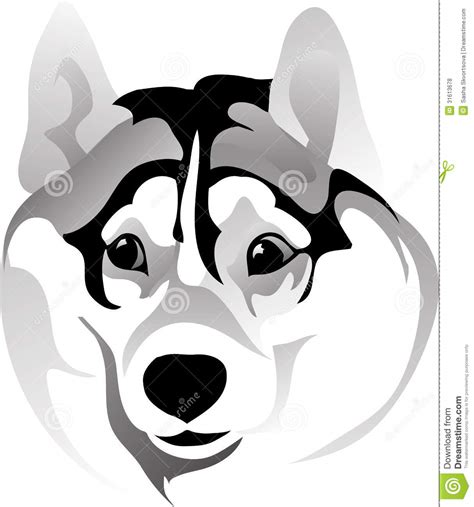 Muzzle Surprised Dog Drawing Royalty Free Stock Photos