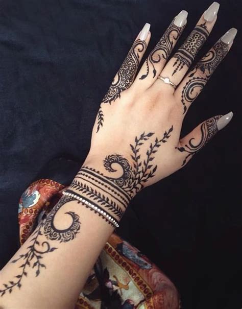 Black Mehendi Design Mehndi Designs For Fingers Bridal Mehendi