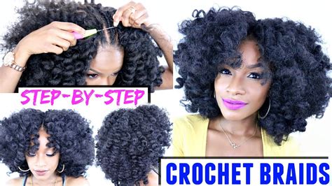 How To Crochet Braids Step By Step Tutorial X Pression Cuevana Bounce Youtube