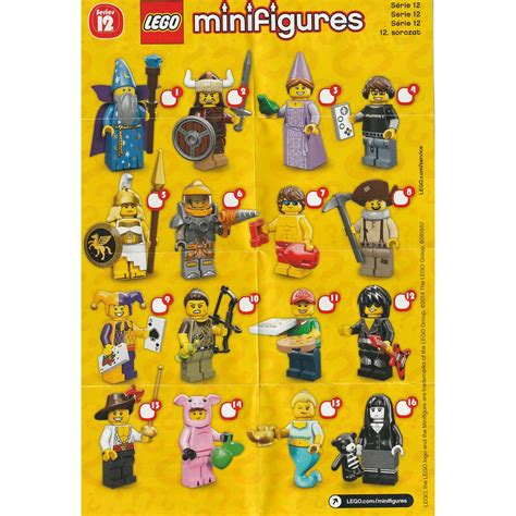 Lego 71007 Series 12 Collectibles Minifigures 2014 Cmf Limited Edition