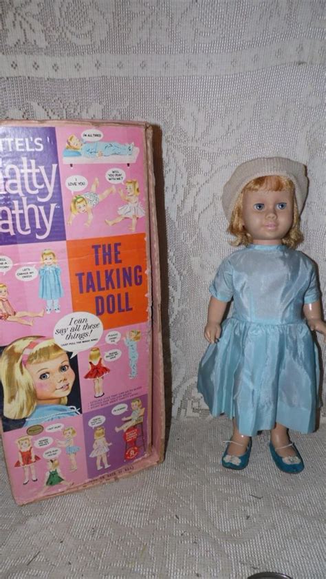 1959 Mattel Chatty Cathy Talking Doll With Orgin Box Mattel Doll