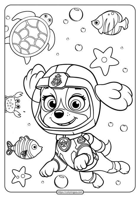 printable paw patrol  coloring pages  boys