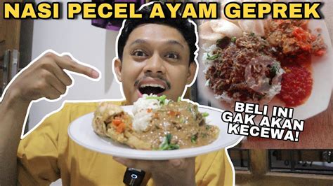 Ketagihan Makan Nasi Pecel Ayam Geprek Rekomendasi Dari Temen🤤 Youtube
