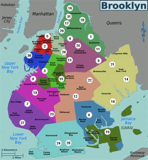 A Map Of Brooklyn Street Gangs