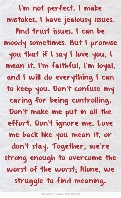 A collection of love trust quotes to remind you that you can't have love without trust. Trust Me Quotes For Her. QuotesGram