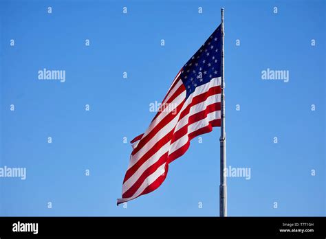 Historic Route 66 City Williams The American Flag The Stars And