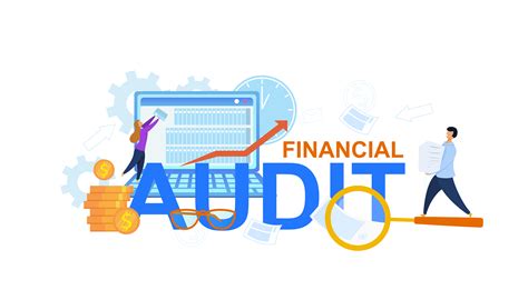 Financial Audit Flat Illustration 660955 Vector Art At Vecteezy