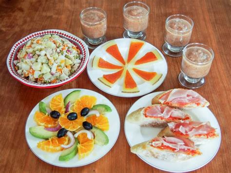 Simple Summer Cold Spanish Tapas Carolines Cooking