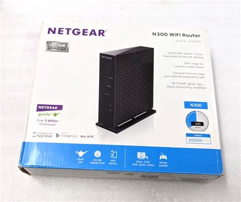 Netgear N300 Wifi Wireless Router Wnr2000 100nas Electro Extreme