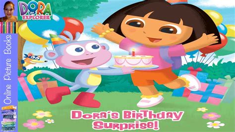Dora The Explorer Doras Birthday Surprise Book Online Picture Books
