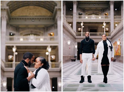 Tahan + Latrice - Hartford City Hall Engagement — CHIKE PHOTOGRAPHY