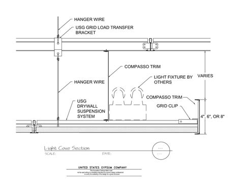 Close up on ceiling construction details with electricity wire. Konsep Modis 34+ Detail Ceiling Dwg