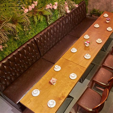 Restaurant Bench Round U Shape Booth Seating Norpel