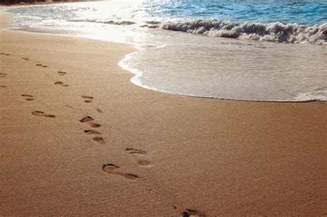 Free Stock Photo Of Footprints On Beach Sand Download Free Images And
