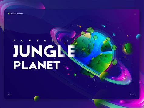 Jungle Planet By Zahidul On Dribbble