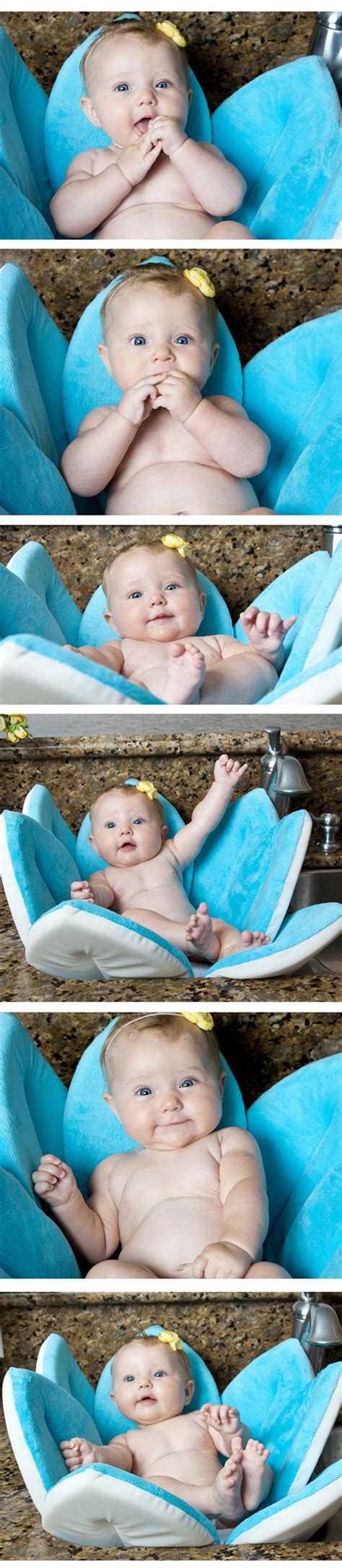 The baby bath seat is one of the most necessary items for moms. Blooming Bath for babies is the best way to bathe your ...