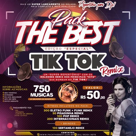 Pack The Best Especial “tik Tok Remix” Pack The Best