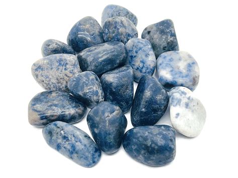 Blue Spot Jasper Tumbled Stone Blue Spot Jasper Gemstones Etsy
