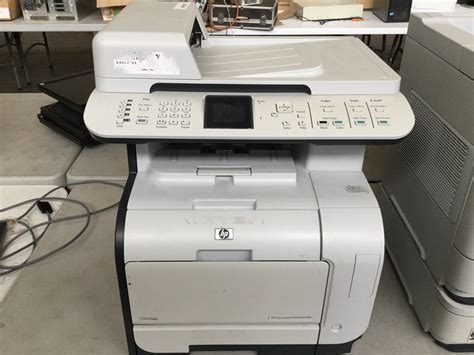 The hp mfp printer must be on and in a ready state as shown by the lcd display on the control panel and remain powered on during the entire firmware update process. HP Color LaserJet cm2320nf MFP, Salvage