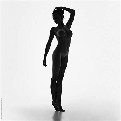 Silhouette Of A Naked Woman By Jacob Lund Stocksy United